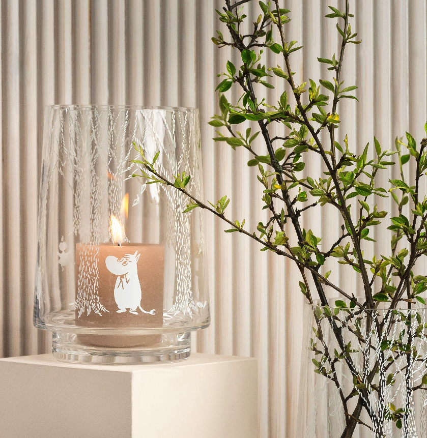 Moomin Lantern / Vase - In the woods - 3
