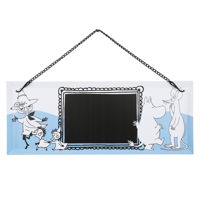 Mumin Tin Sign - Friends (Chalkboard)