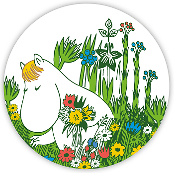 Moomin Pot coaster, Snorkmaiden Summer