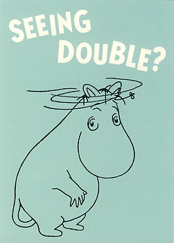 Momin postcard, Seeing Double?