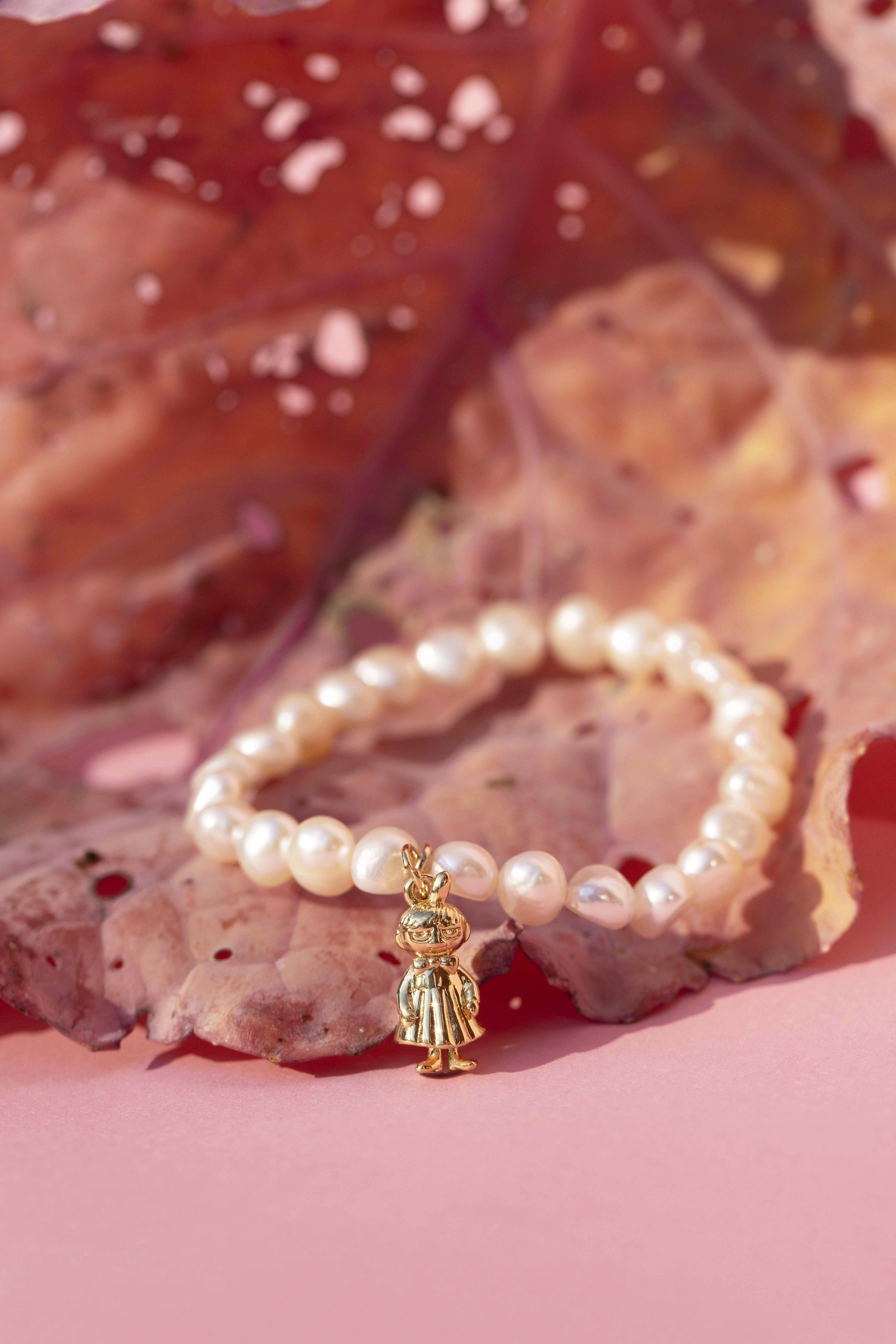 Moomin Pearl Bracelet - Little My - 3