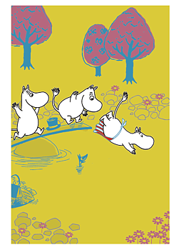 Double Moomincard + Envelope