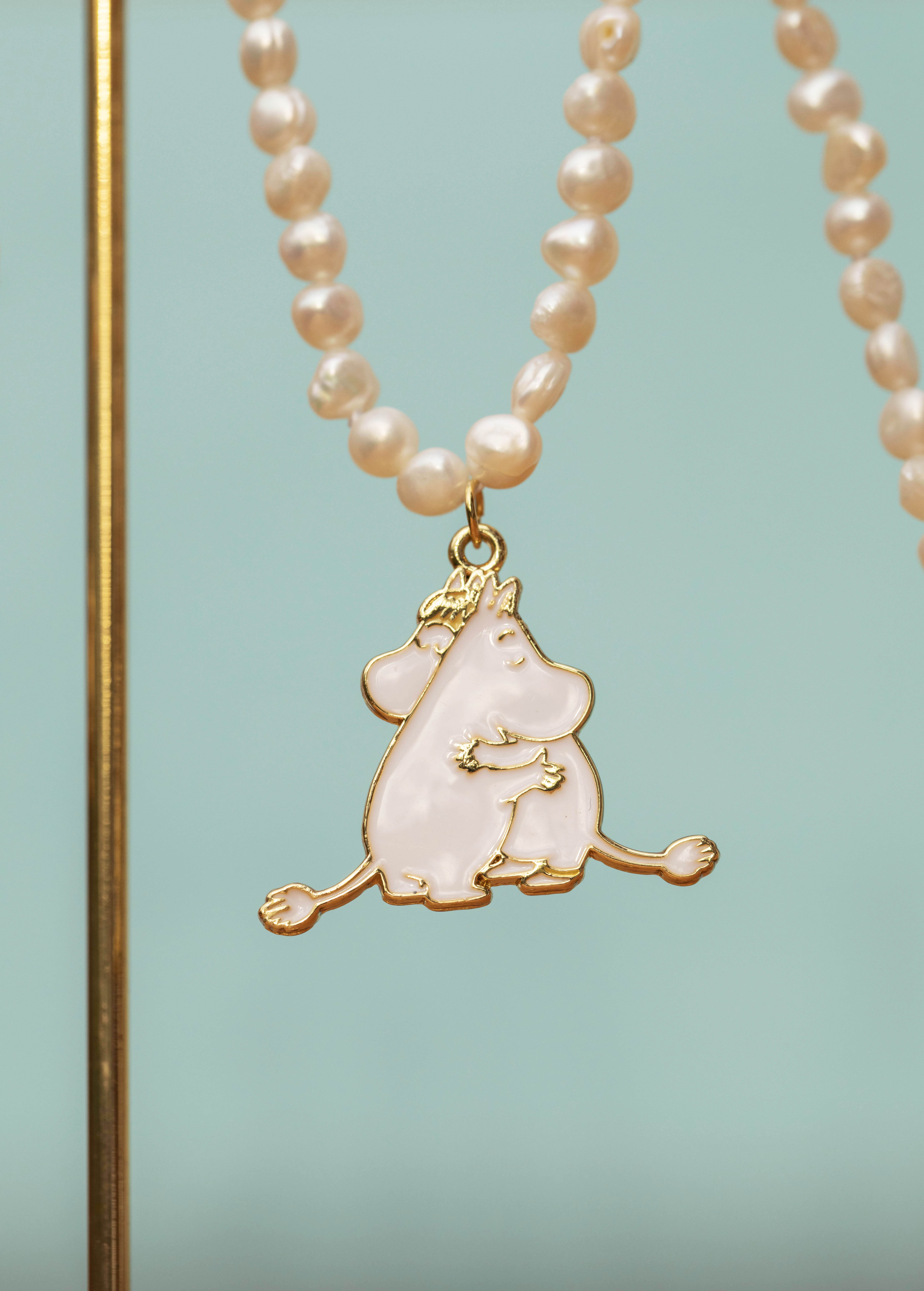 Moomin Necklace - Moomintroll & Snorkmaiden - 2