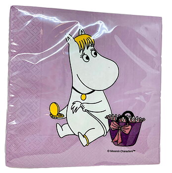 Moomin Napkins - Snorkmaiden - Purple