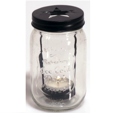Jars & Lids (Glasburkar, Lock, Sugrör + Korg) - 4