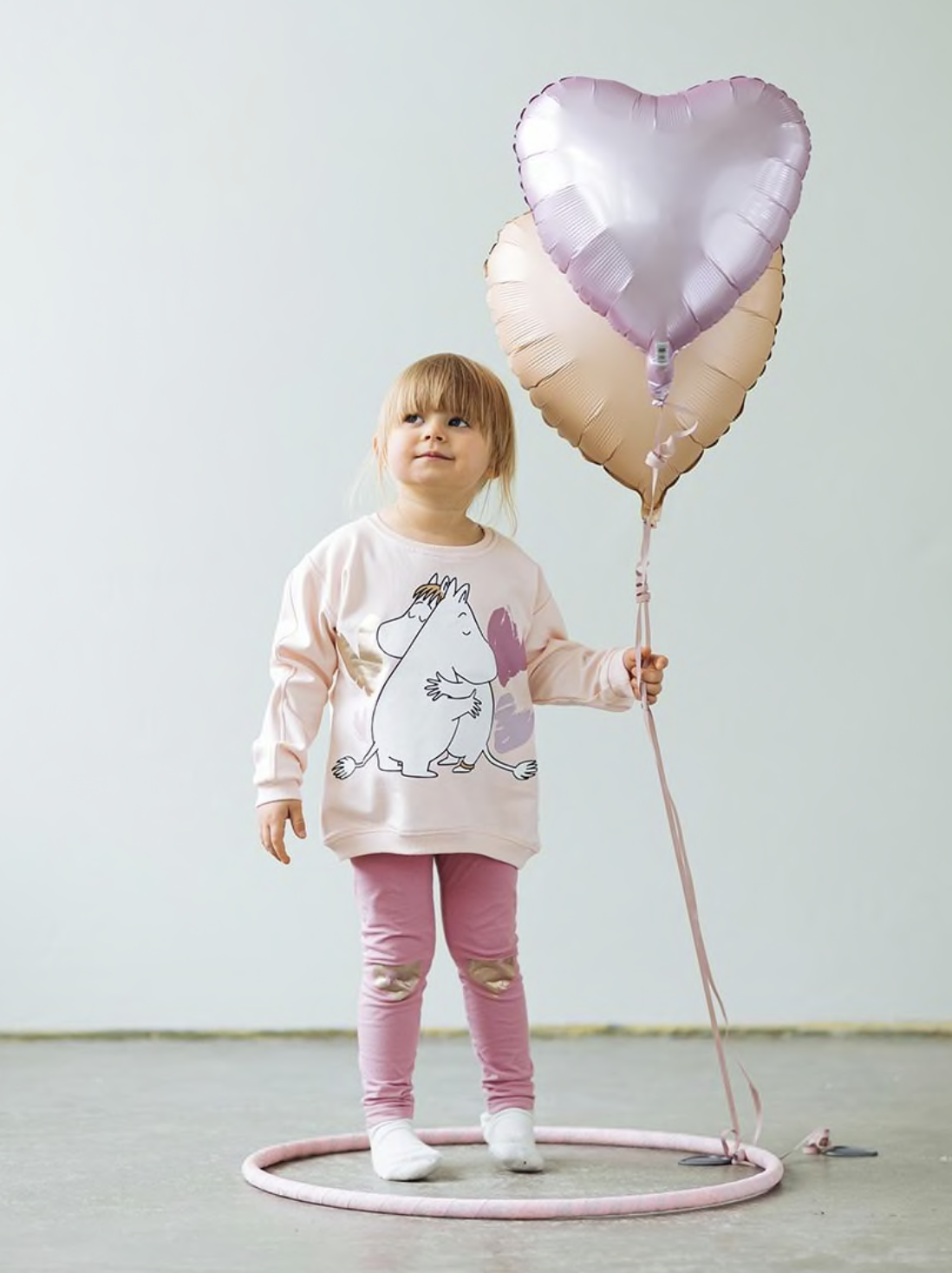 Mumin Barn Leggings - Hjärta - 2