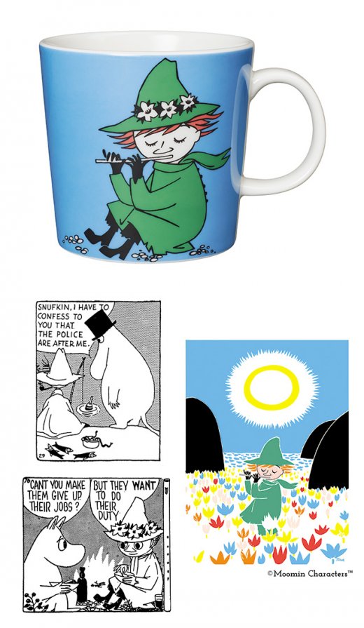 Arabia Moomin Mug - Snufkin - 2