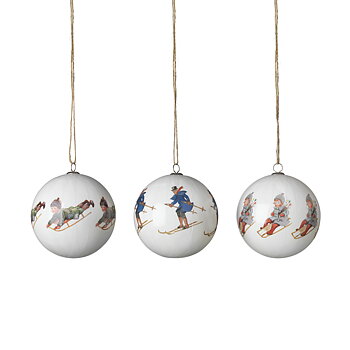 Elsa Beskow Julgranskulor 3-pack (0109)