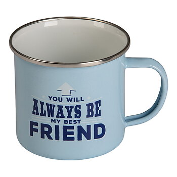 Emaljmugg - You will always be my best friend