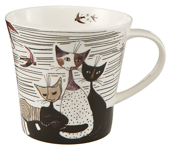 Goebel - Rosina Wachtmeister - Katt Mugg - Carota con amici - 3,5 dl