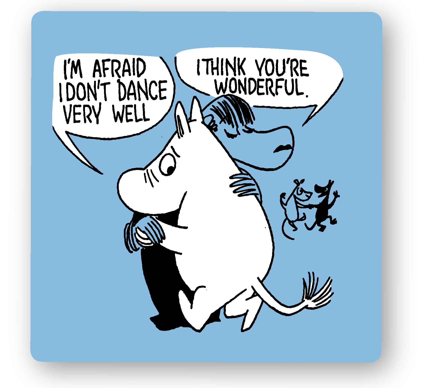 Moomin Glass coaster, Wonderful