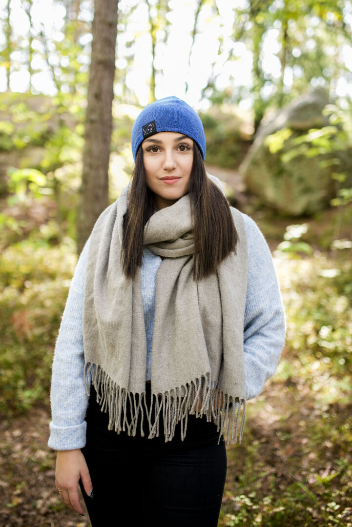 Moomin Reflecting Beanie - Adult size - Moomintroll Blue - 3