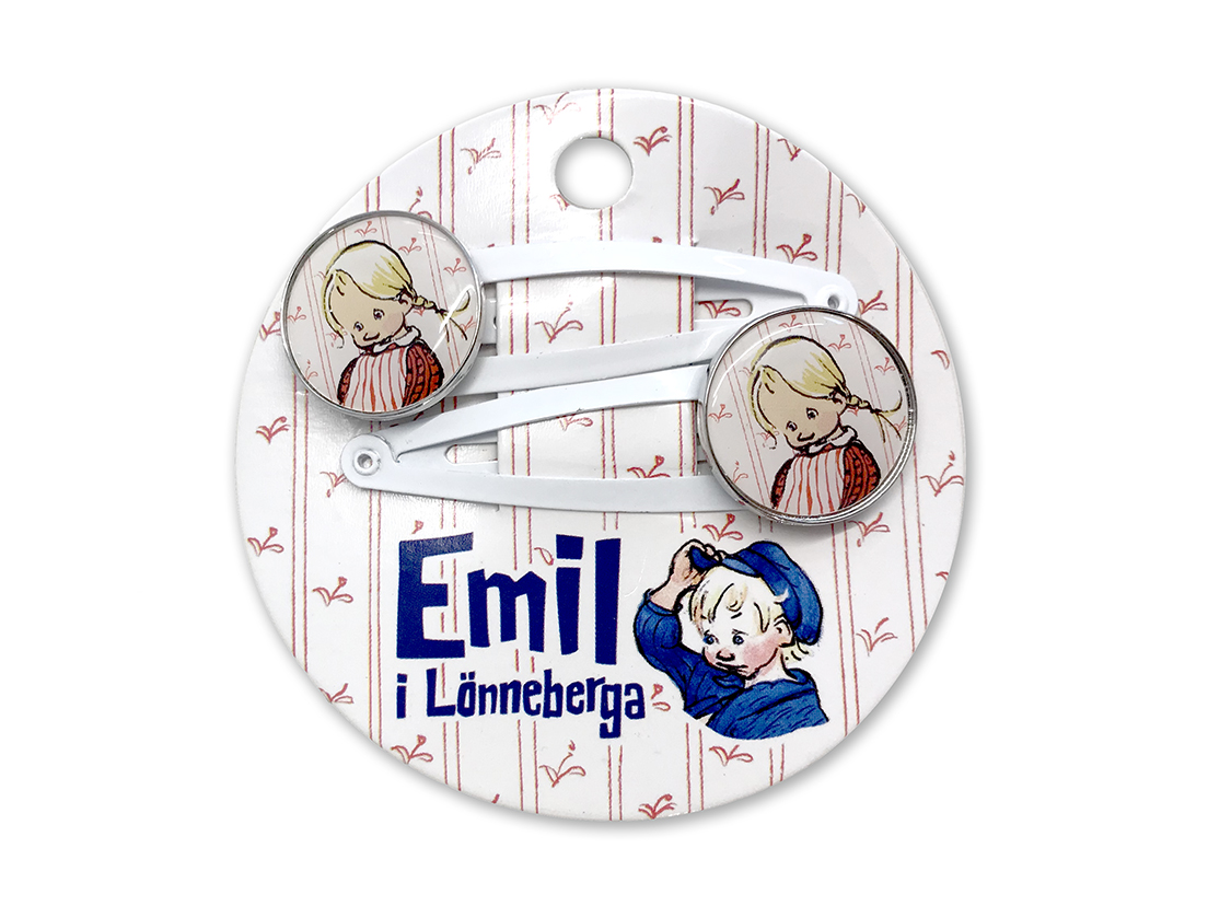Vita Hårspännen - Ida (Emil i Lönneberga) - 2