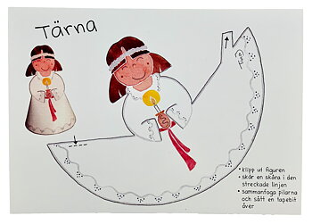 Julkort - Klippark - Tärna