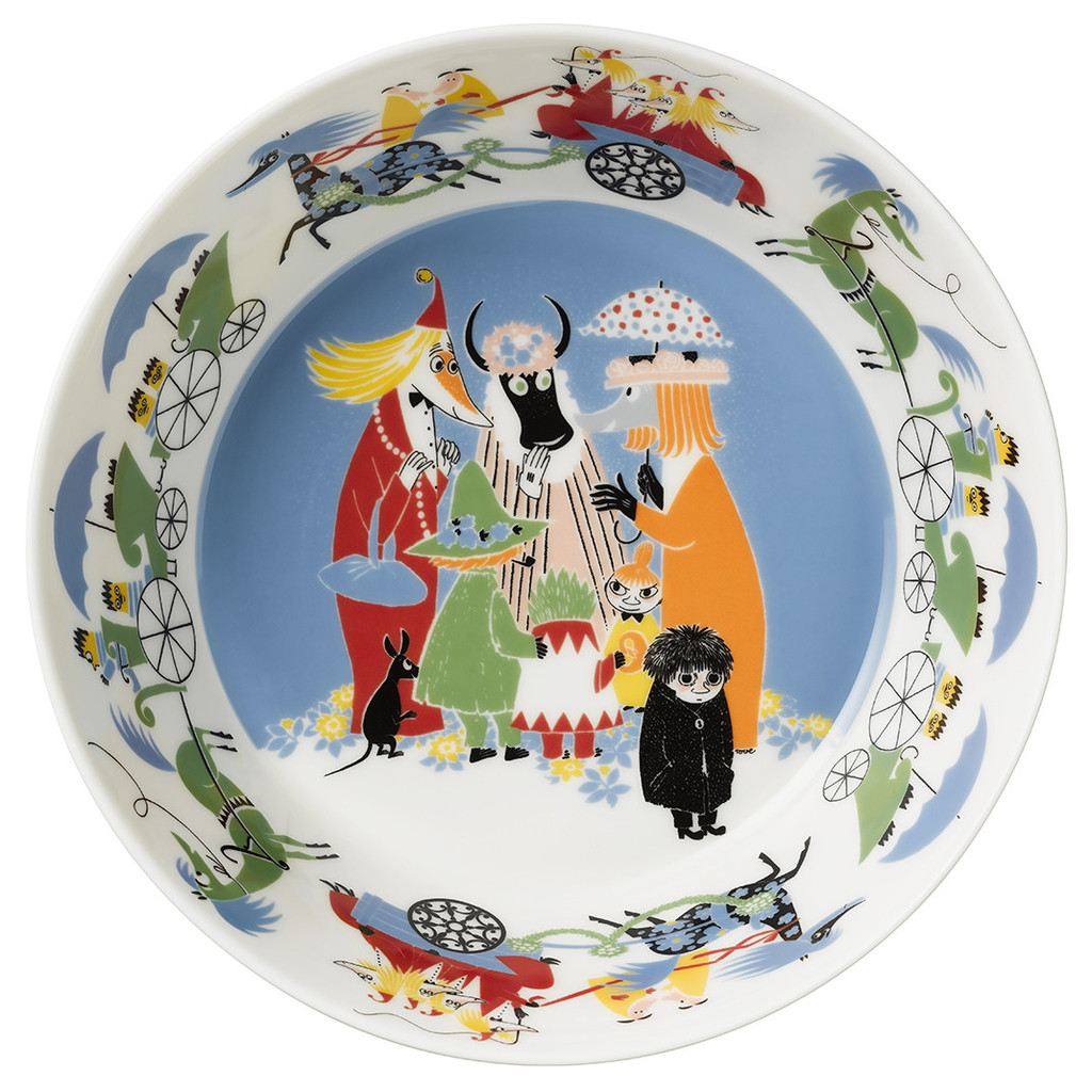 Arabia - Mumin - Serveringsskål 23 cm - Vänskap - 2