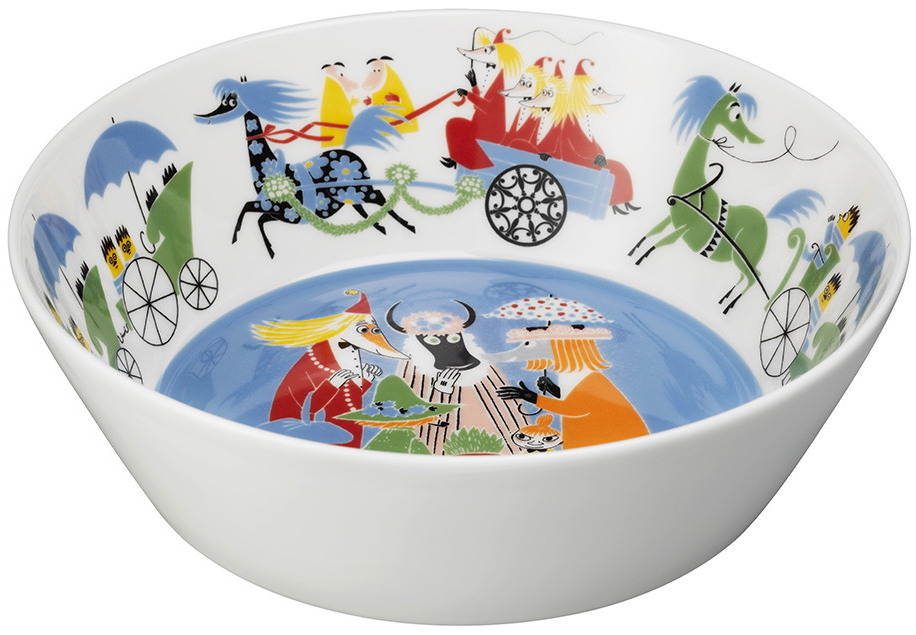 Arabia - Mumin - Serveringsskål 23 cm - Vänskap
