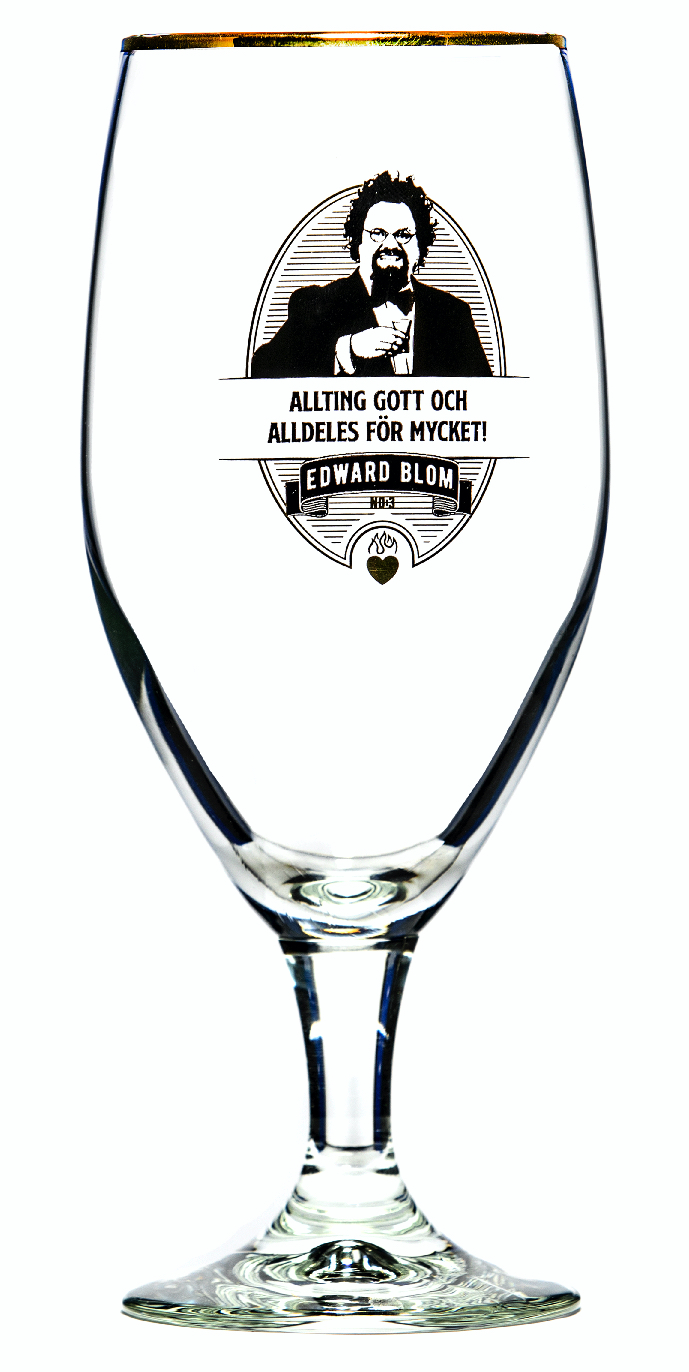 PAKETPRIS! - Edward Blom Collection Ölglas - 6-pack - 4