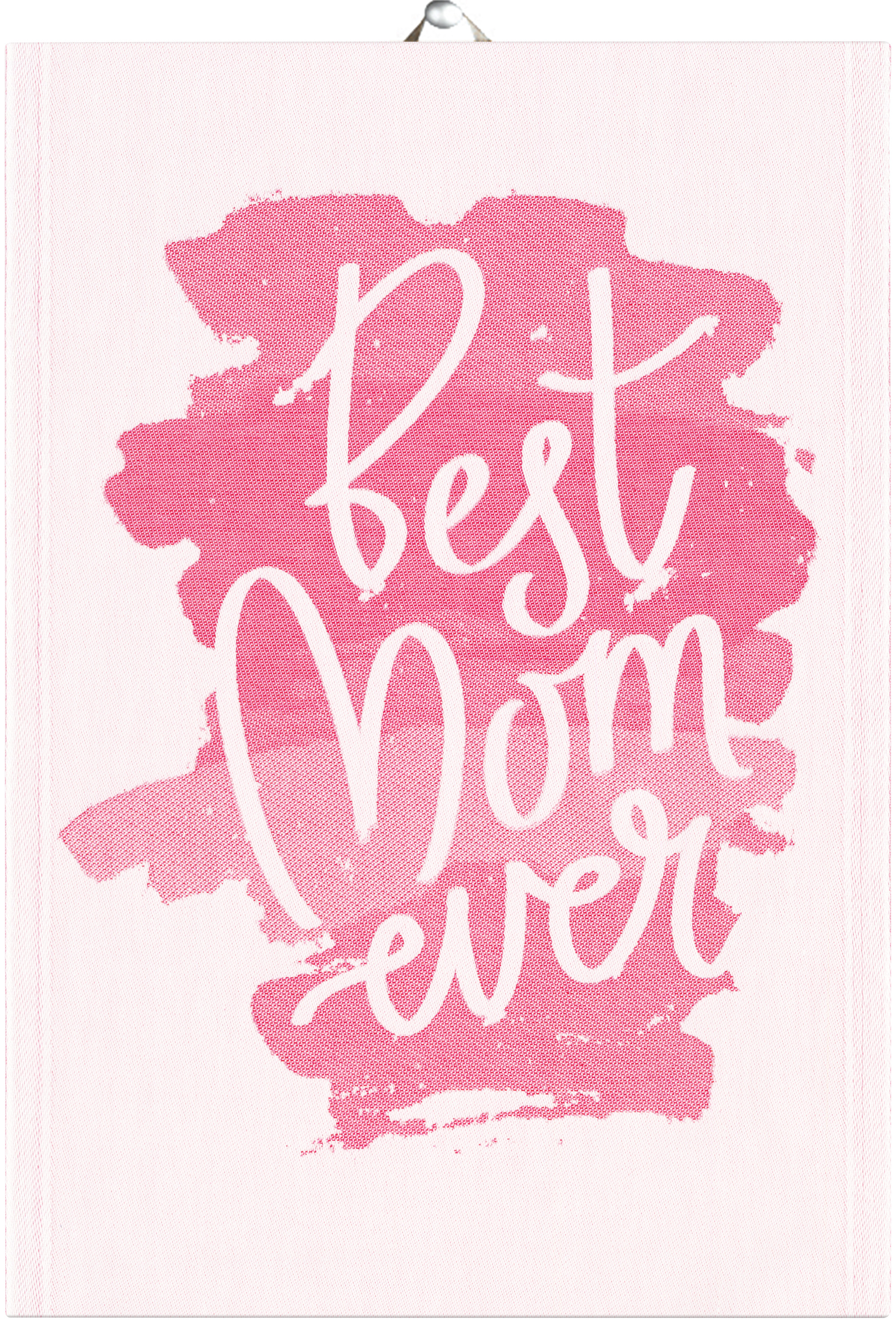 Kökshandduk - BEST MOM (Ekelund Linneväveri)