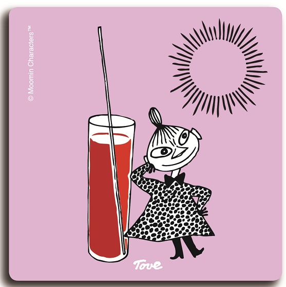 Mumin Glasunderlägg - Lemonade