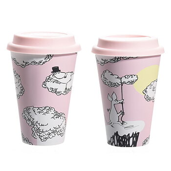Moomin Take Away mug - Floating on clouds