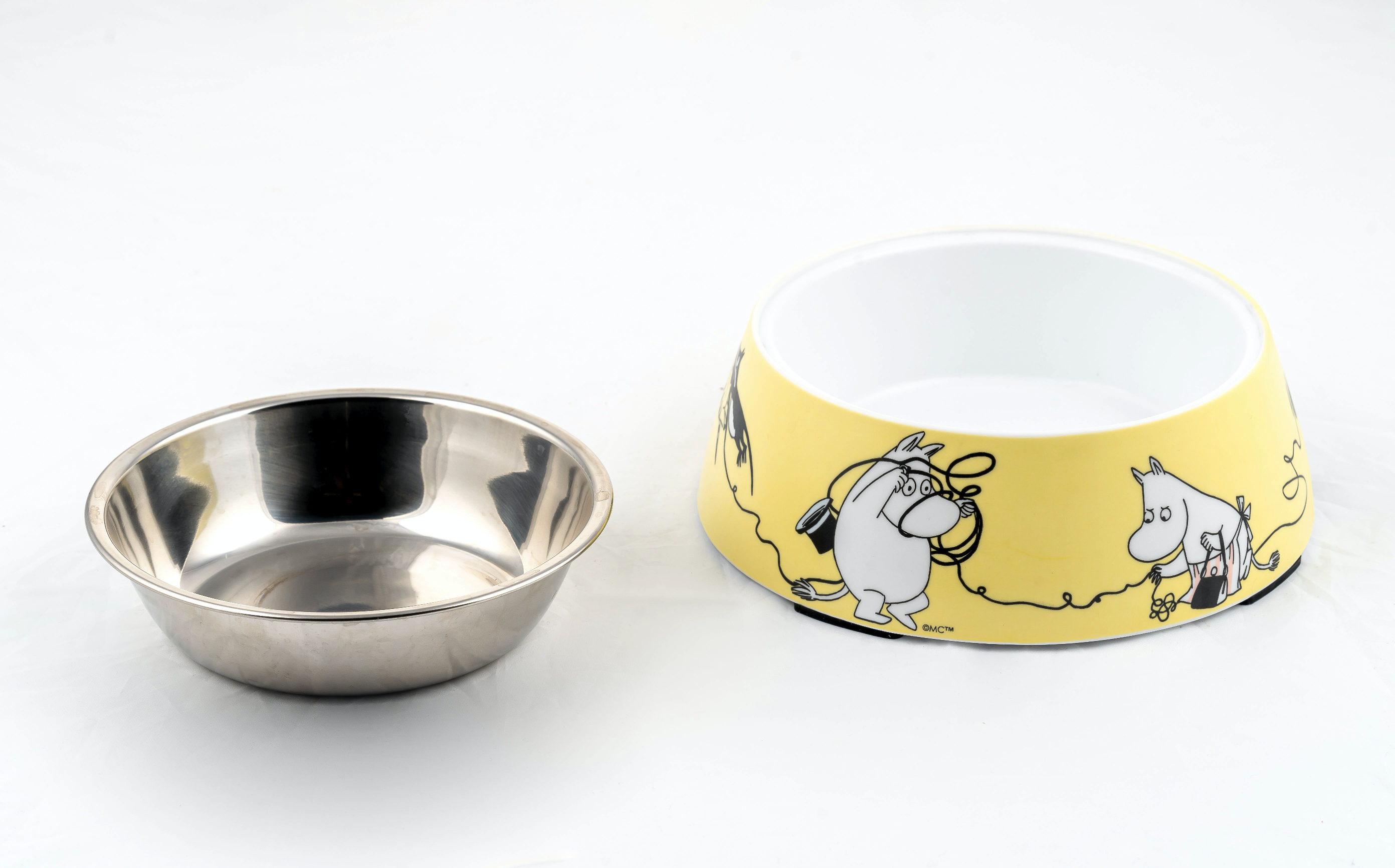 Moomin Pets - Matskål 17,5 cm - Gul - 5
