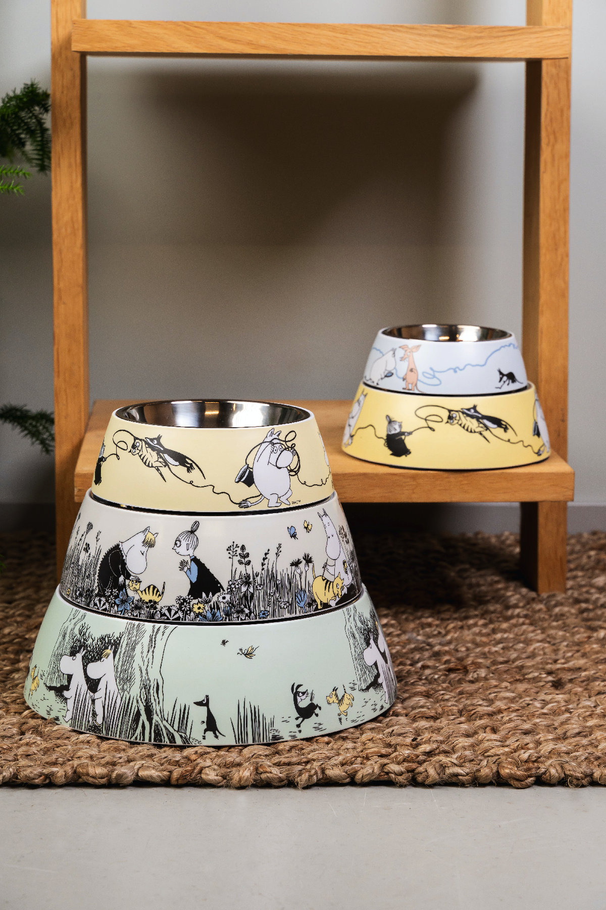 Moomin Pets - Matskål 17,5 cm - Gul - 7