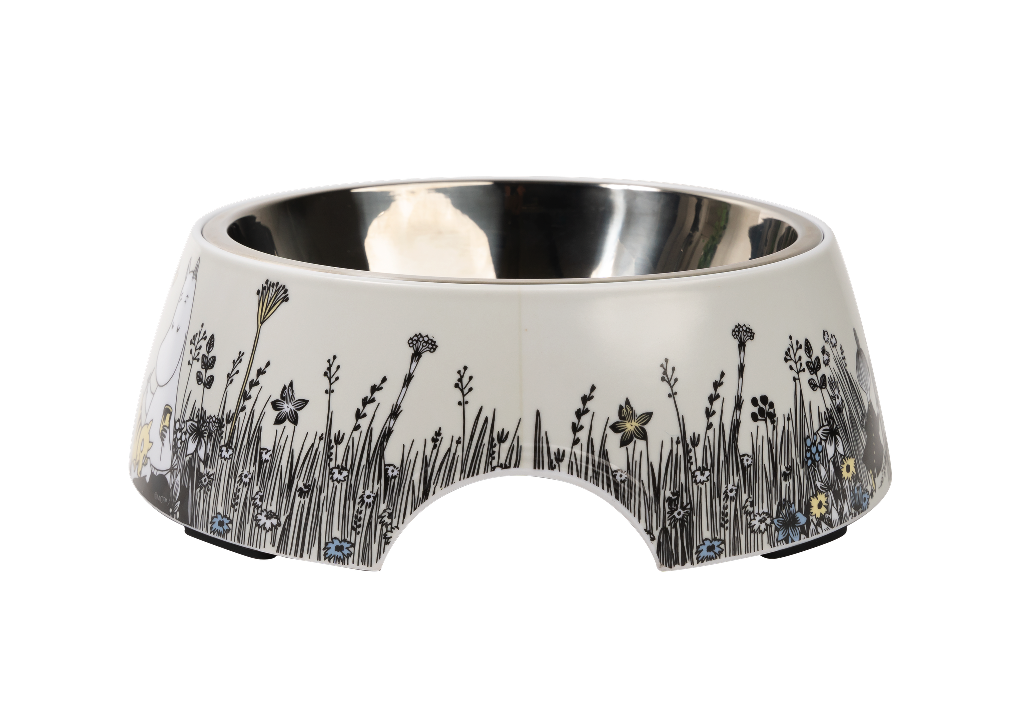 Moomin Pets - Matskål 22 cm - Grå - 4