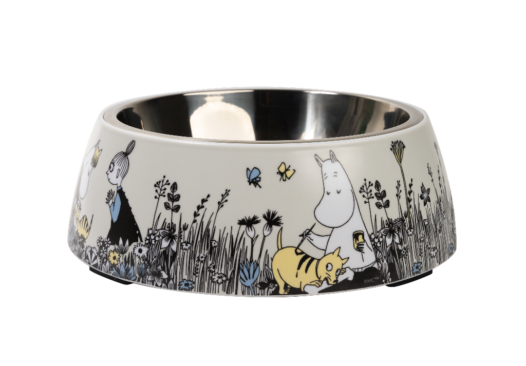 Moomin Pets - Matskål 22 cm - Grå - 3