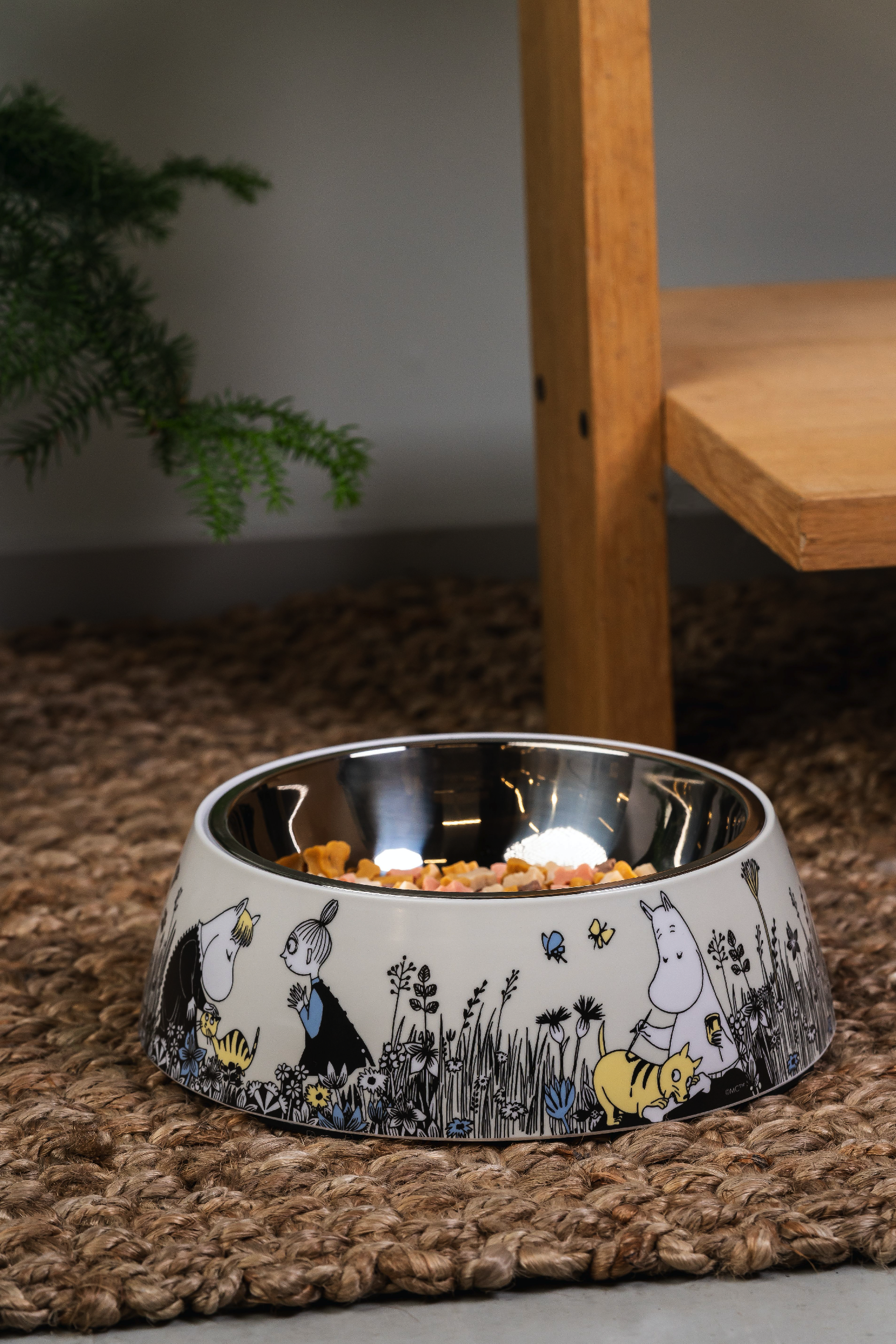Moomin Pets - Matskål 22 cm - Grå - 6