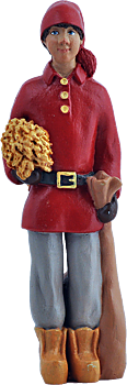 Tomte Nils Figurin 20 cm - Sverigealmanackans lilla Luciatåg