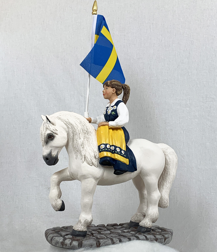 Sverigehästen - Figurin -  Erkers Marie Persson