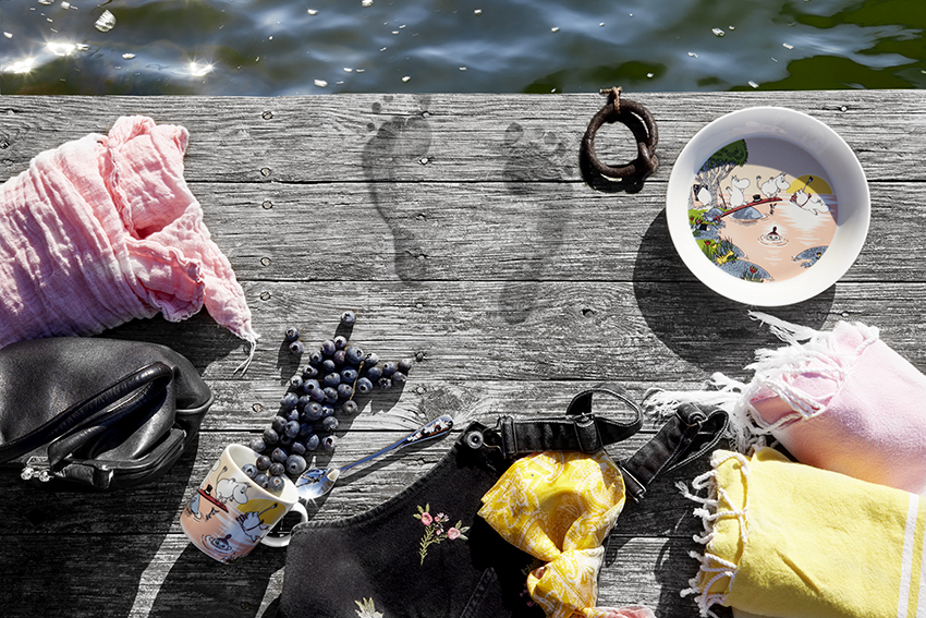 Arabia Moomin Mug - Evening Swim - Season Mug Summer 2019 - 4