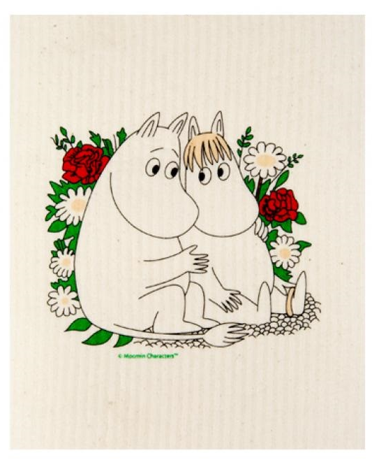 Mumin Disktrasa - Moomin & Snorkmaiden flower - 2