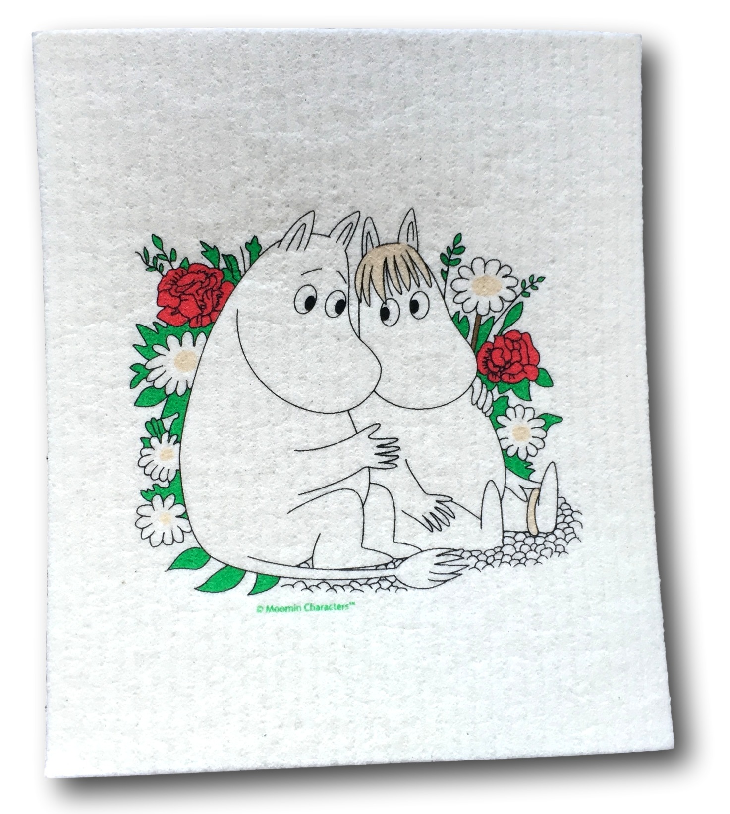 Mumin Disktrasa - Moomin & Snorkmaiden flower