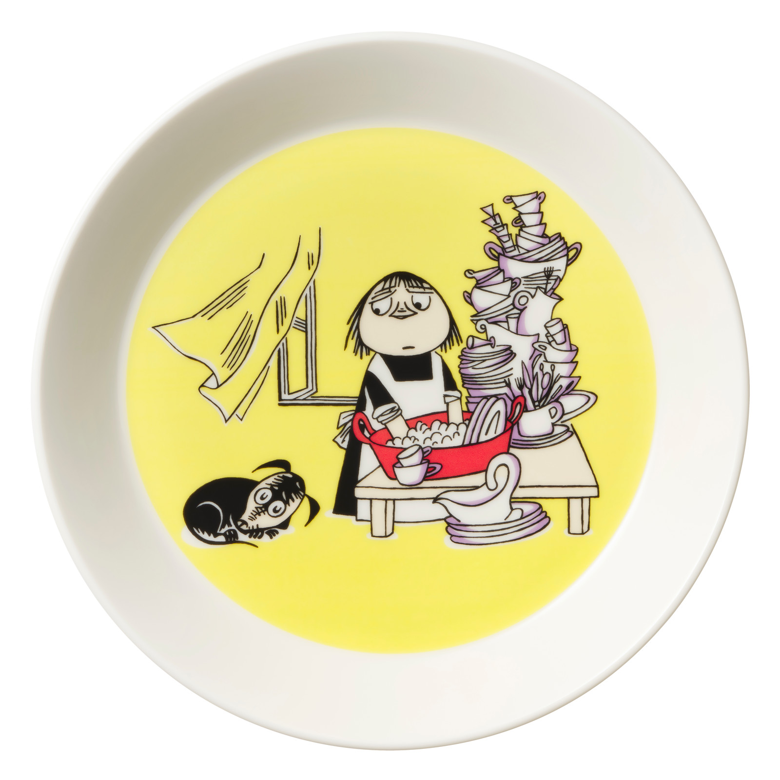 Arabia Moominplate - Misable yellow