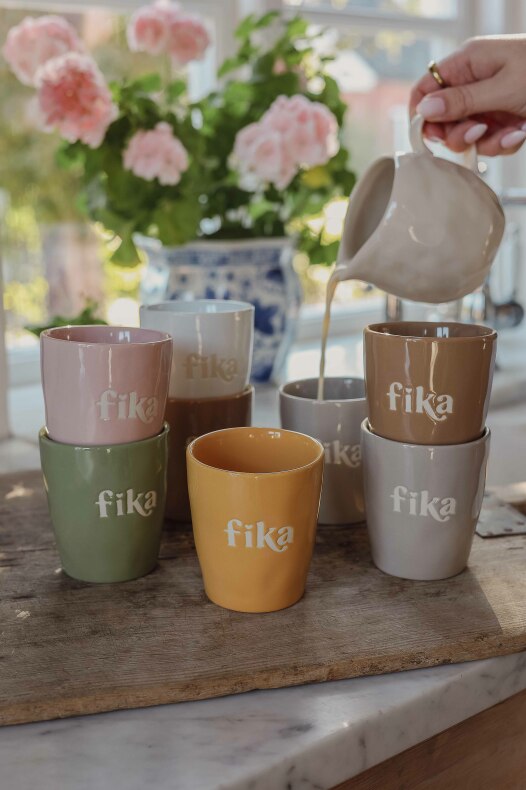 Mugg - Fika - Vit - Majas Cottage - 2