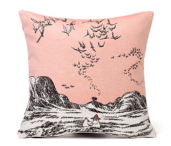 Moomin Cushion Cover - Sea - Aurora Decorari