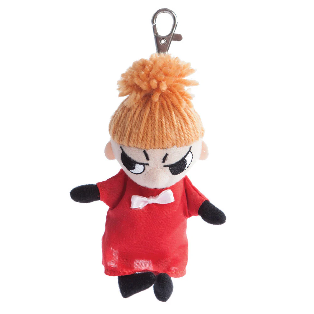 Moomin Keychain - Little My Soft Toy (Red Dress)