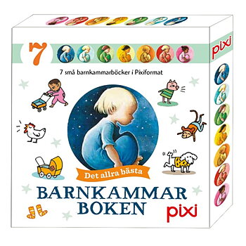Pixibox - Barnkammarboken - Innehåller 7 st Pixiböcker