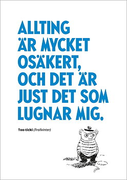 Muminkort - Too-Ticki Citat