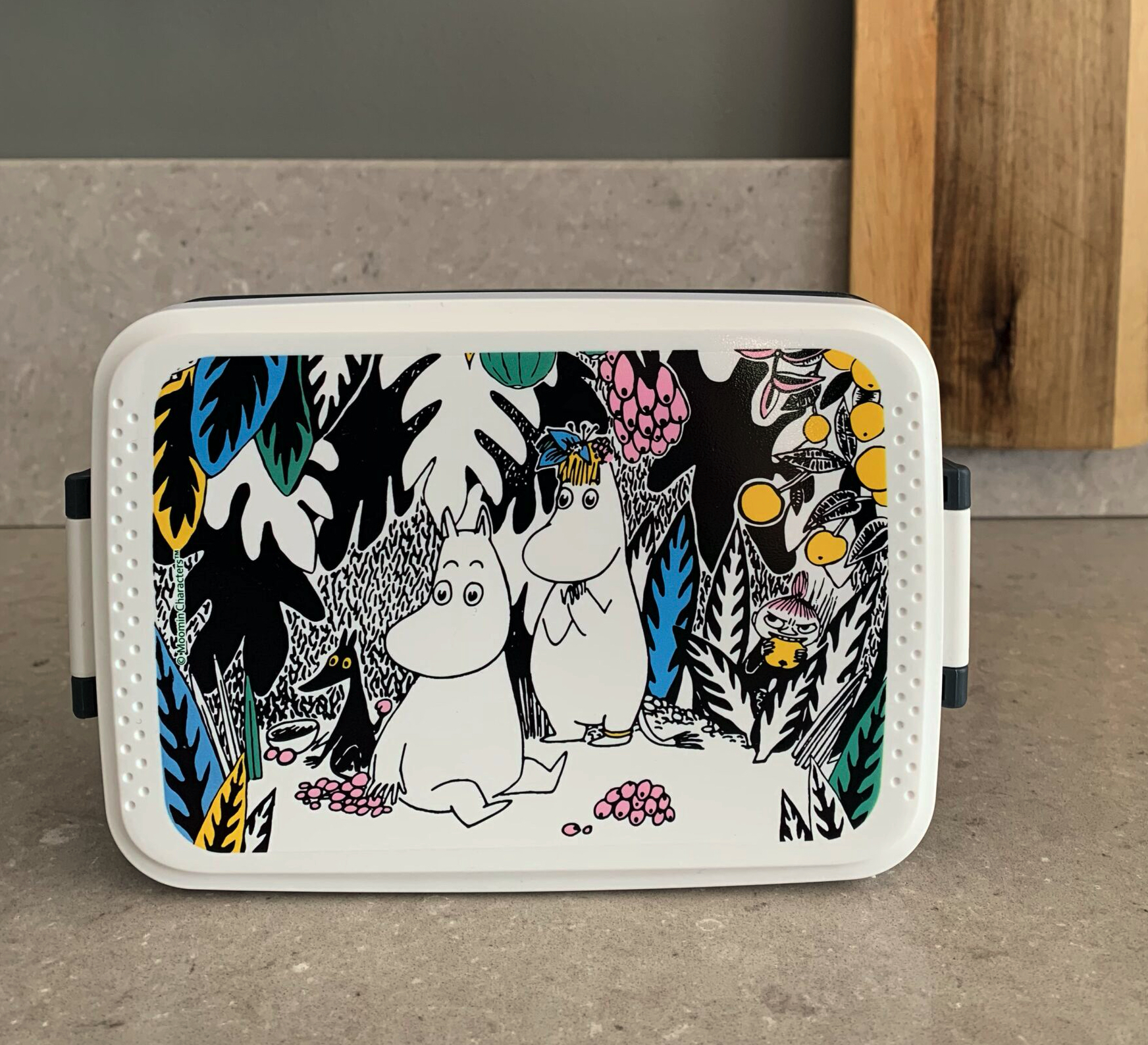 Moomin Lunch Box - Djungle - Grey