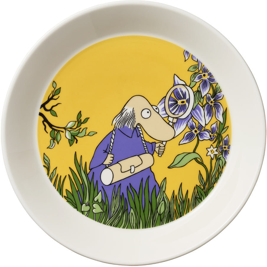 Arabia Moominplate - Hemulen yellow