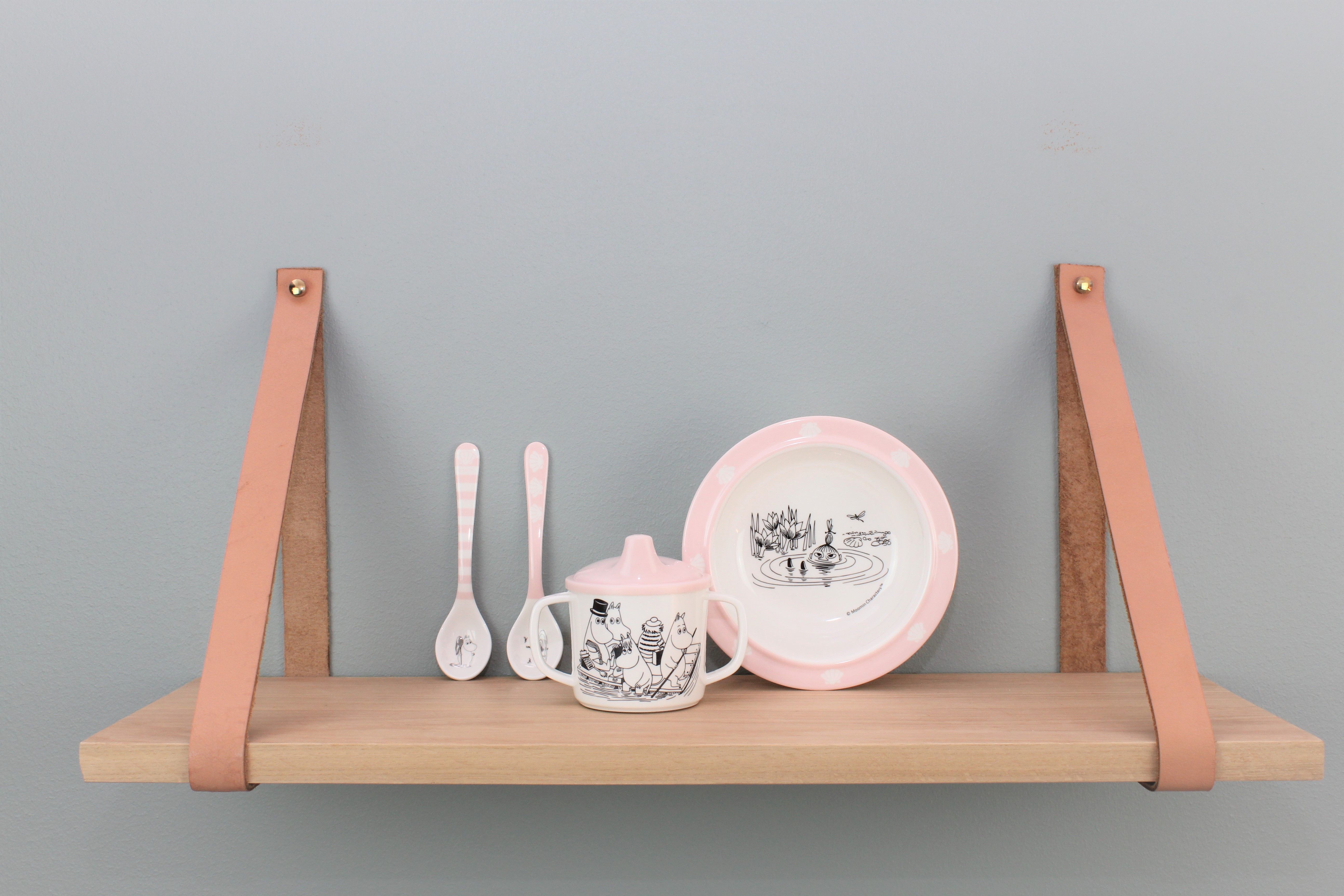 Moomin Deep Plate, Pink - 2