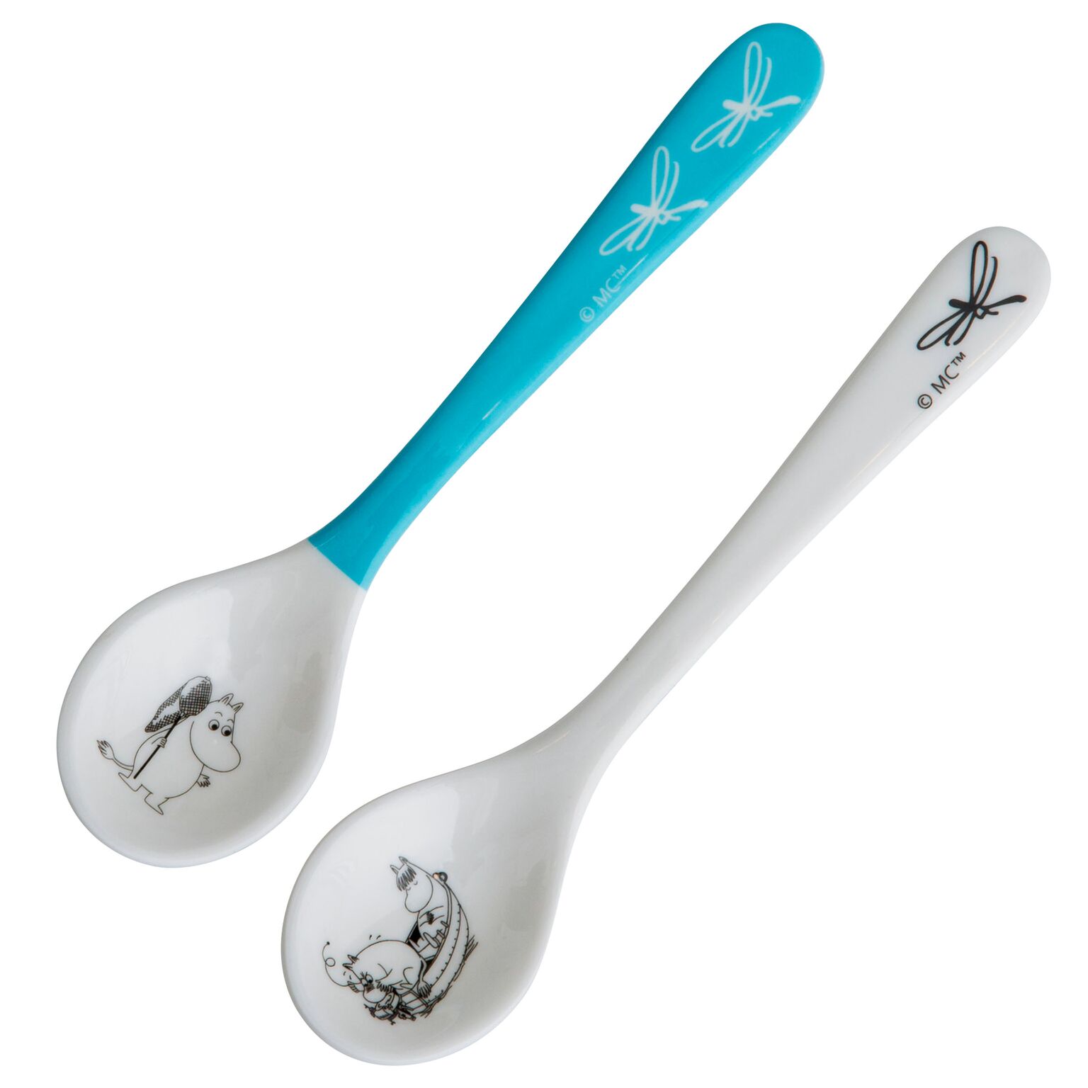 Muminskedar 2-pack - Blå