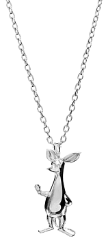 Moomin Silver Necklace, SNIFF (Saurum Moomin Collection)
