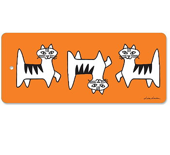 Lisa Larson Skärbräda - Felix Orange