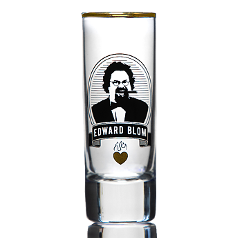 Edward Blom Collection Shotglas No.1 När man festar