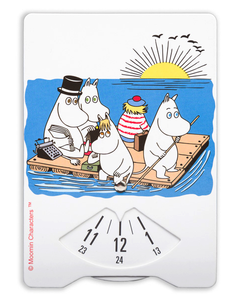 Mumin Parkeringsskiva (P-Skiva) - Muminfamiljen åker flotte