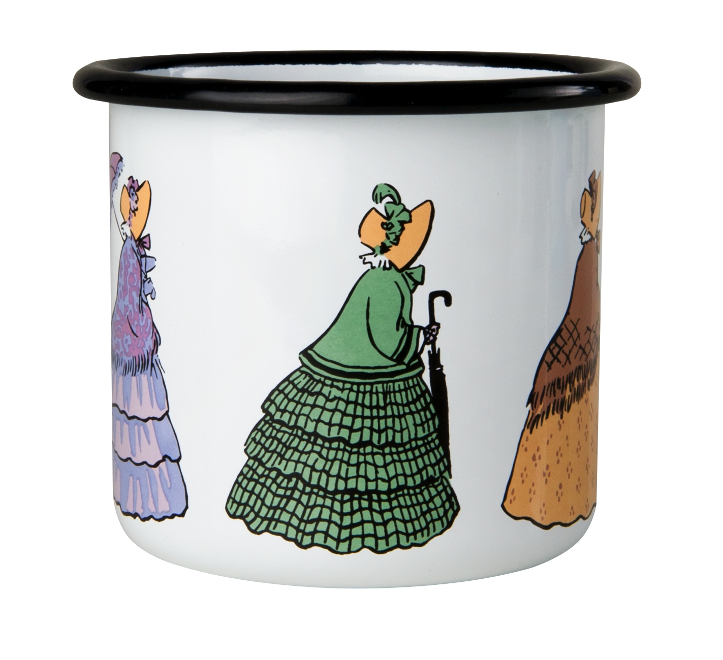Elsa Beskow Emaljmugg 3,7 dl - Tanter - 3
