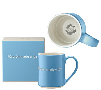 Astrid Lindgren Citat Mugg - “Förgrömmade unge!”